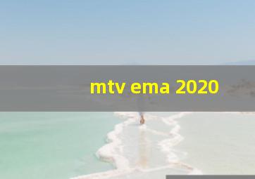 mtv ema 2020